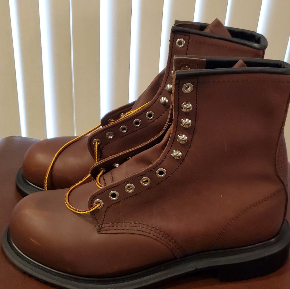 Red Wing Steel Toe Supersole Boots